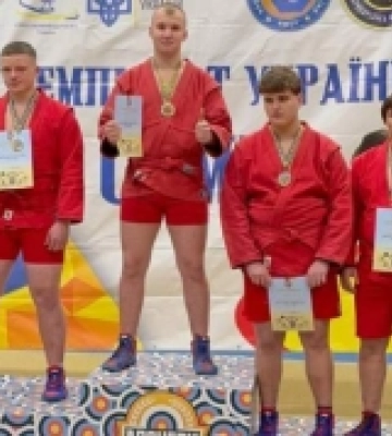 Здолбунівець – чемпіон України з боротьби самбо