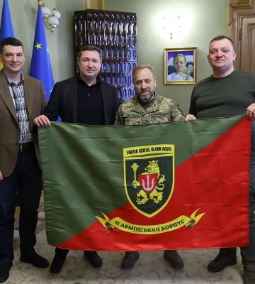 Львівщина допомогла 11 армійському корпусу Сухопутних військ ЗСУ на майже ₴60 млн