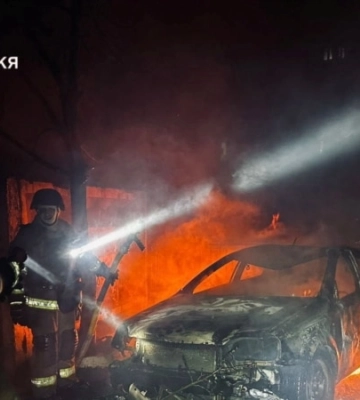Росіяни атакували обʼєкт промислової інфраструктури у Запоріжжі