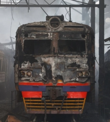 «УЗ» обмежила рух поїздів між Дніпром і Запоріжжям через атаки РФ