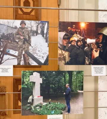 До 55-річчя Андрія Парубія у Верховній Раді відкрили фотовиставку