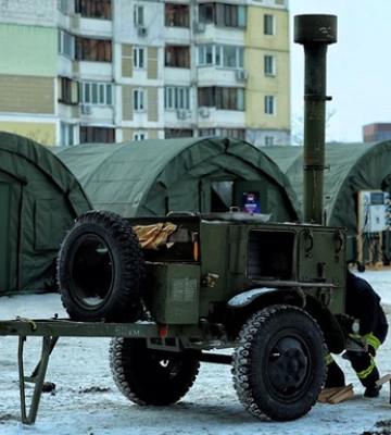 Без тепла в Киеве остаются 253 многоэтажных дома