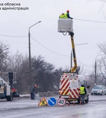 Три блэкаута произошли в январе в Запорожской области. Около 14 тыс. потребителей до сих пор без света, - ОВА. ФОТОРЕПОРТАЖ