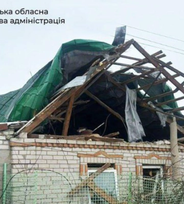 Через обстріли РФ у Запорізькій області загинула людина, ще двоє – поранені