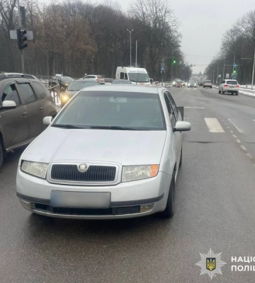 Поліція встановлює обставини ДТП у Вінниці, внаслідок якої постраждав школяр