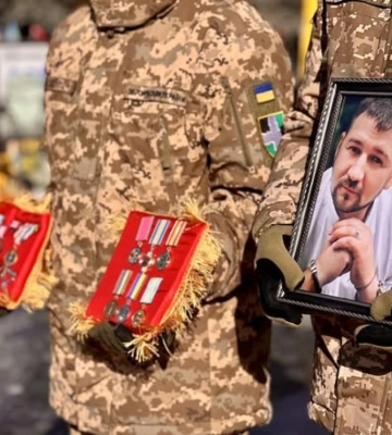 У Рівному попрощалися із померлим 36-річним бійцем