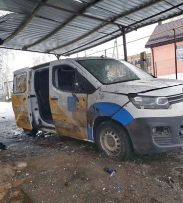 Росіяни атакували пересувне відділення Укрпошти на Сумщині, загинув водій