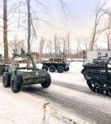 Под Киевом столкнулись интересами боевые роботы переднего края