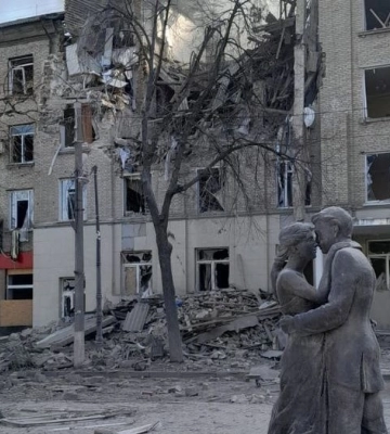 В результате российского обстрела в Алексеево-Дружковке погиб мирный житель