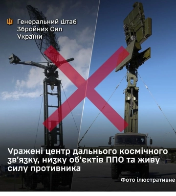 ВСУ уничтожили центр космической связи и ряд российских РЛС в Крыму и на Востоке