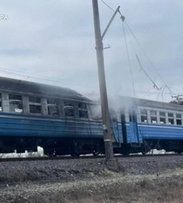 РФ ударила по электричке в Криворожском районе, есть погибший и раненые