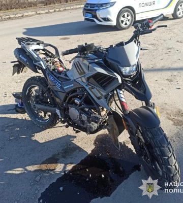 На Львівщині внаслідок карколомної ДТП постраждали двоє юних мотоцикілстів