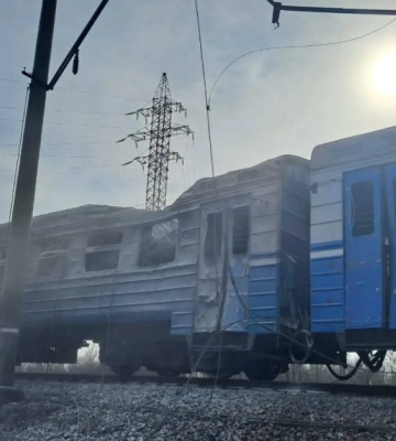Дрон атаковал поезд в Днепропетровской области: погиб мужчина, семь раненых