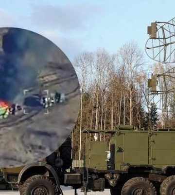 Украинские дроны "поймали" РЛС "Каста" на Запорожье