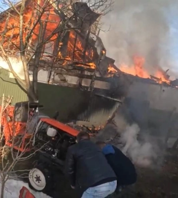 Під час пожежі на Рівненщині загинула жінка