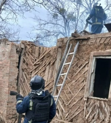 БПЛА рф атаковал Чугуев, пятеро пострадавших, среди них - ребенок