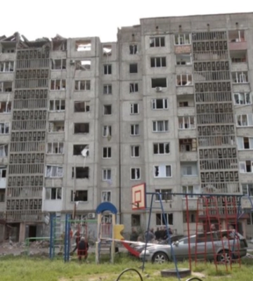 Будинок, що постраждав внаслідок російської атаки, визнали непридатним для проживання