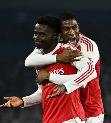 Сака сыграл за Арсенал 300 матчей во всех турнирах