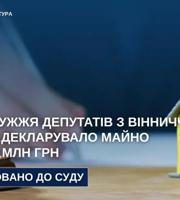 Сімейний склероз: на Вінниччині подружжя депутатів не задекларувало майно на 40 млн грн