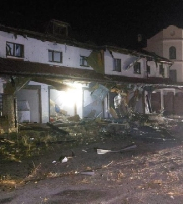 Росіяни вночі атакували дронами південь Одещини - сталася пожежа на базі відпочинку