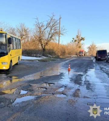На Київщині мікроавтобус збив 12-річну дитину - поліція розпочала розслідування