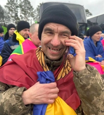 Из российского плена вернулись 200 украинских защитников