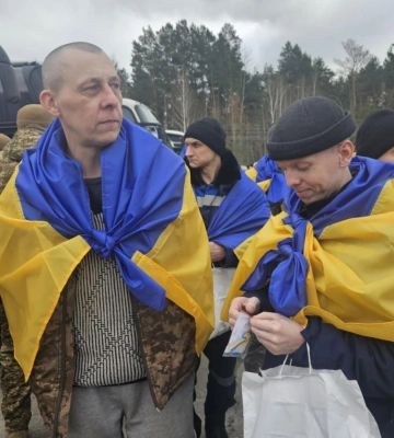 Из российского плена вернулись 200 украинских защитников