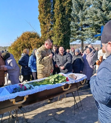Пройшов пекло війни: на Волині попрощалися із захисником Володимиром Шевцовим