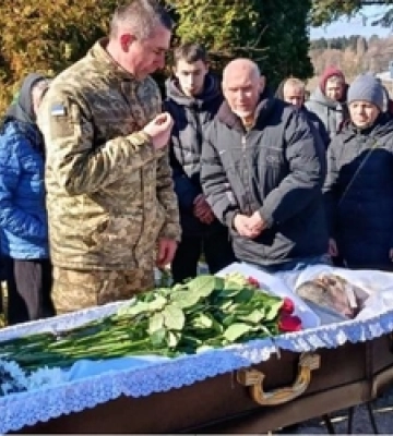 Пройшов пекло війни: на Волині попрощалися із захисником Володимиром Шевцовим