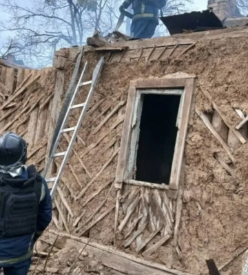 Российский БПЛА попал в частный сектор Чугуева: среди пострадавших – ребенок