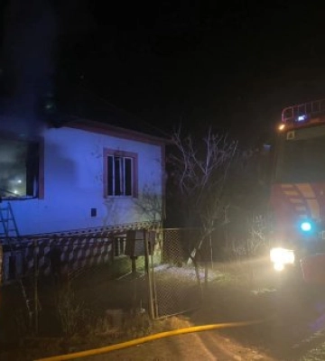 Пожежа у Лисичові: на Хустщині громада та рятувальники рятували будинок від вогню