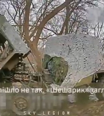 На севере Харьковщины 58-я бригада уничтожила российский экскаватор и эвакуационный грузовик. ВИДЕО