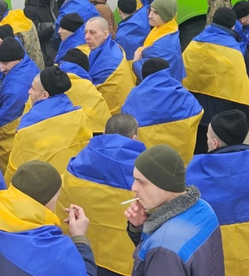 У рамках обміну полоненими троє прикордонників повернулися з Росії