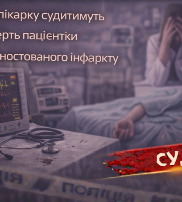 У Києві лікарку судитимуть через смерть пацієнтки від недіагностованого інфаркту