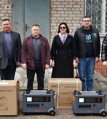 Посилення енергетичної стійкості регіону: громади Миколаївщини отримали зарядні станції та генератори