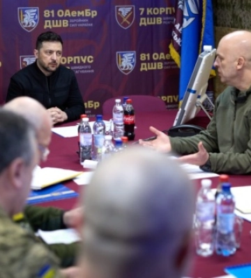 Зеленський провів безпекову нараду щодо ситуації на Донеччині