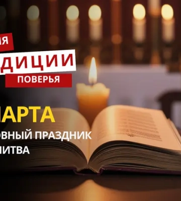 Какой религиозный праздник отмечается 7 марта 2026 года: традиции и молитва