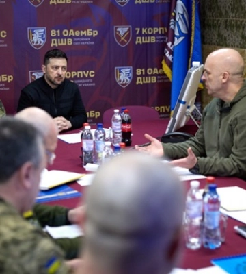 «Українці на Донбасі зупиняють зло». Зеленський записав звернення з прифронтової Дружківки