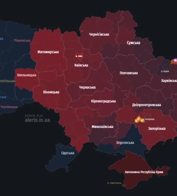 Ракета «Циркон» курсом на Киев: россияне совершают массированную атаку на Украину