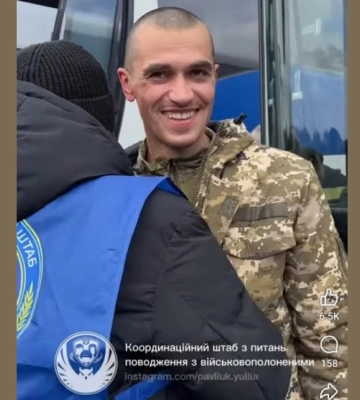 З ворожого полону повернувся житель Татарбунарської громади Іван Цуркан