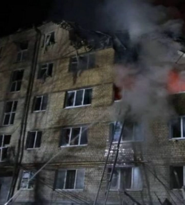 В Харькове баллистика ударила по высотке: на месте значительные разрушения, есть погибшие