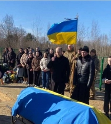 На Волині провели в останню дорогу Героя Віктора Маковецького 