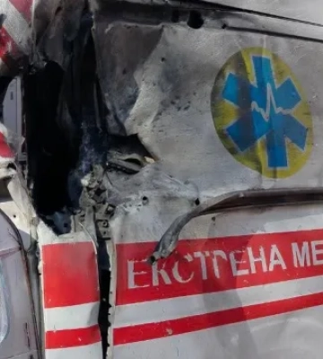 Російський дрон атакував «швидку» на Миколаївщині
