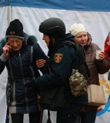 Росіяни у Харкові вбили вчительку та її сина-другокласника. Розбір завалів триває