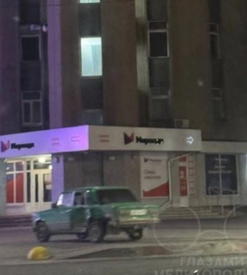 В оккупированном Мелитополе «копейка» с подростками за рулем попала в ДТП 