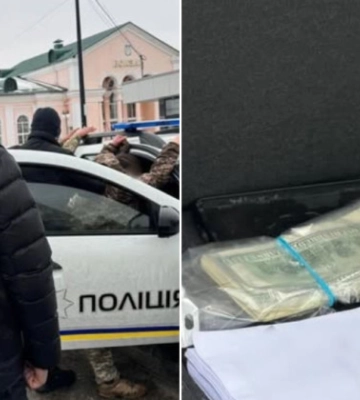 На Київщині начальник районного ТЦК погорів на хабарі у 4000 доларів