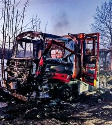 Ворог обстріляв рятувальників, які ліквідовували наслідки нічної атаки на Харківщині