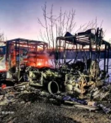У Харкові російські війська вдарили по рятувальниках ДСНС