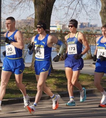 В Ужгороді проходить чемпіонат України зі спортивної ходьби: понад 100 атлетів борються за путівку на Євро