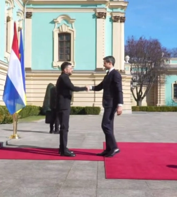 До Києва прибув із першим візитом прем'єр Нідерландів: країни нарощують спільне виробництво озброєння та ракет ППО